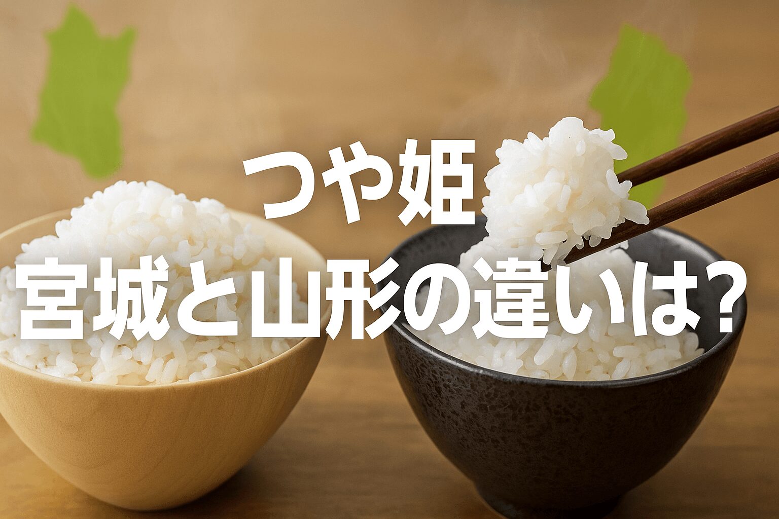 つや姫　宮城　山形　違い