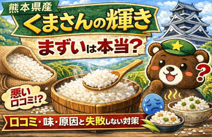 くまさんの輝き　まずい