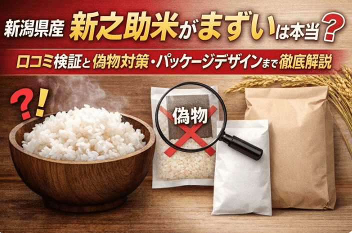 新之助米　まずい