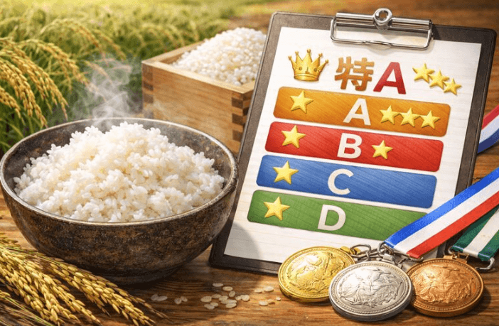 食味ランキングのランクは？
