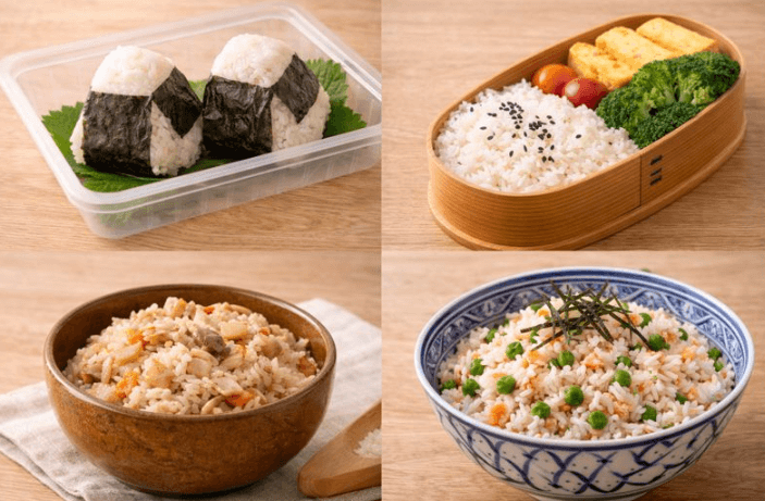 用途別で見るミルキークイーンとゆめぴりかの比較