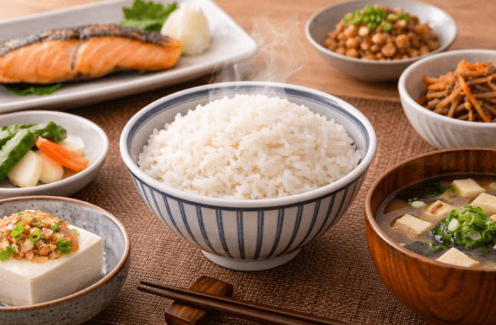 白ごはんや和食との相性