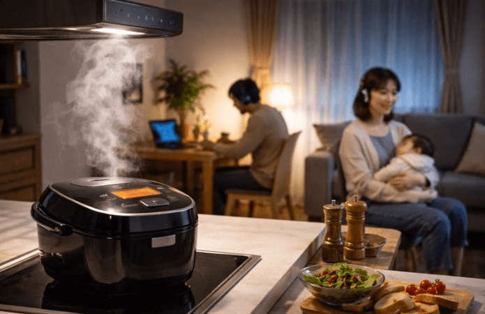 音と蒸気の出方は生活環境で選ぶ