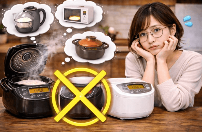 圧力IH炊飯器をおすすめできない人の選択肢