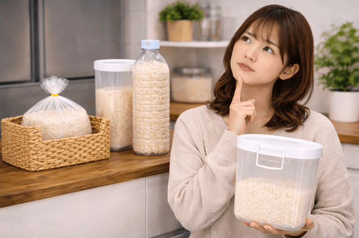 一人暮らしに「米びつ」いらない?選び方とおすすめ