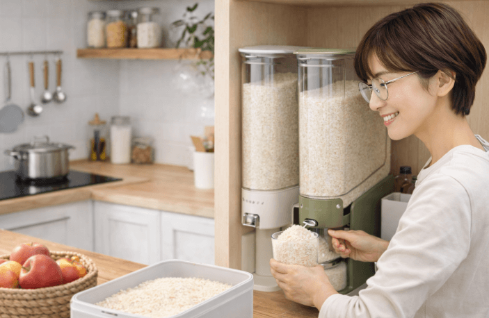 uforu米びつ口コミをもとに購入判断