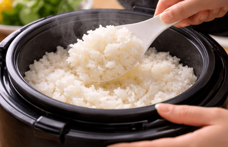 ひゃくまん穀は炊き方で美味しくなる