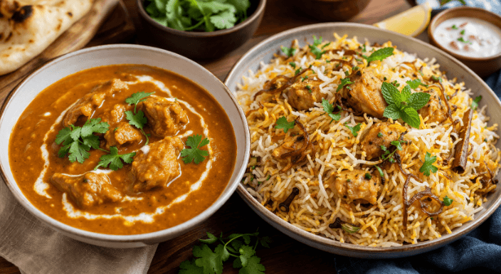 カレーとビリヤニの使い分け