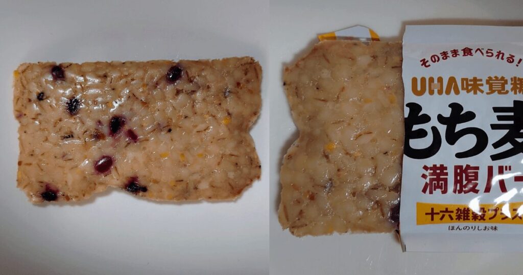 味は薄めで、素材感がある