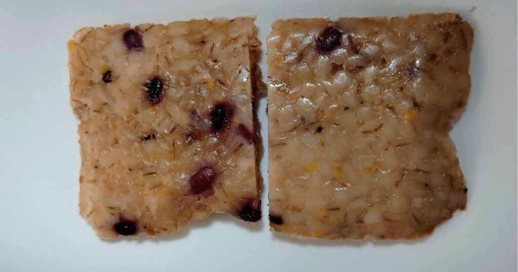 温めると食べやすさは少しアップ
