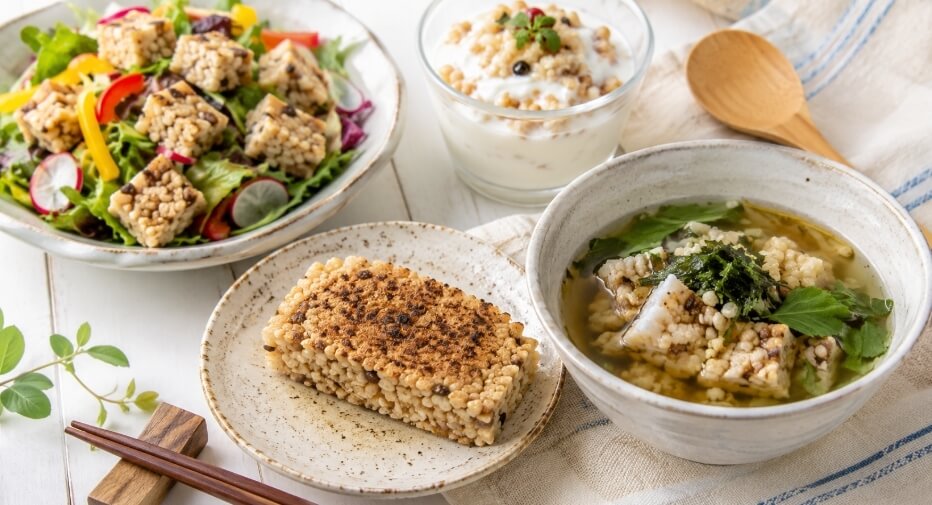 もち麦満腹バーのアレンジ方法