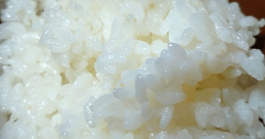 ふっくらもちもちで粒感もほどよい