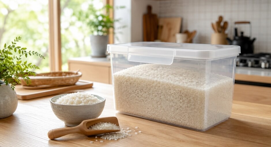 プラスチック製米びつのメリット