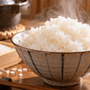 もちもちした食感をイメージした炊きたてのゆめぴりか